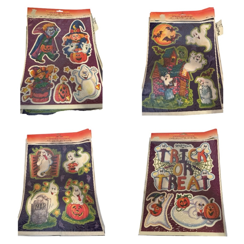 Halloween Window Clings